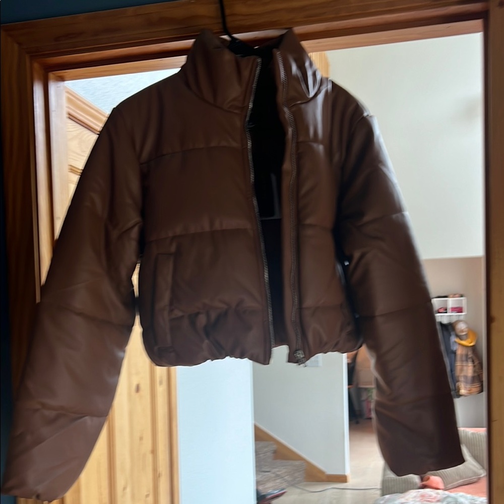 Ambiance Brown Ski Jacket
